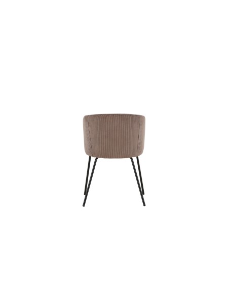 Matstol Berit, Brun/Svart