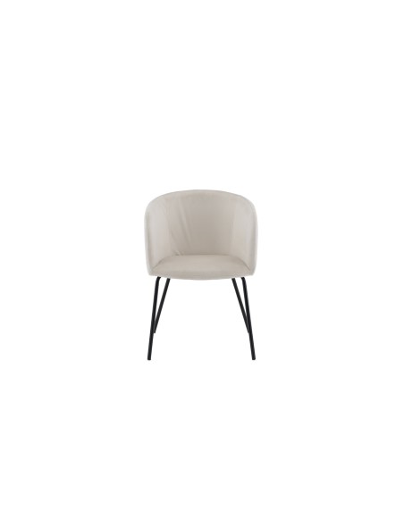 Matstol Berit, Beige/Svart