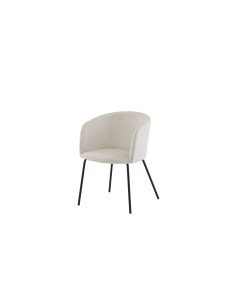 Matstol Berit, Beige/Svart 2