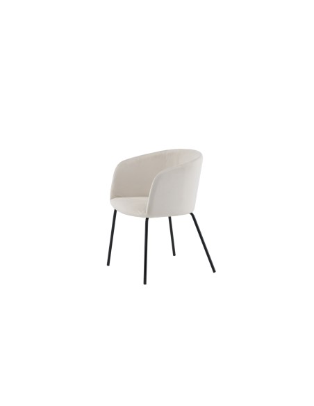 Matstol Berit, Beige/Svart
