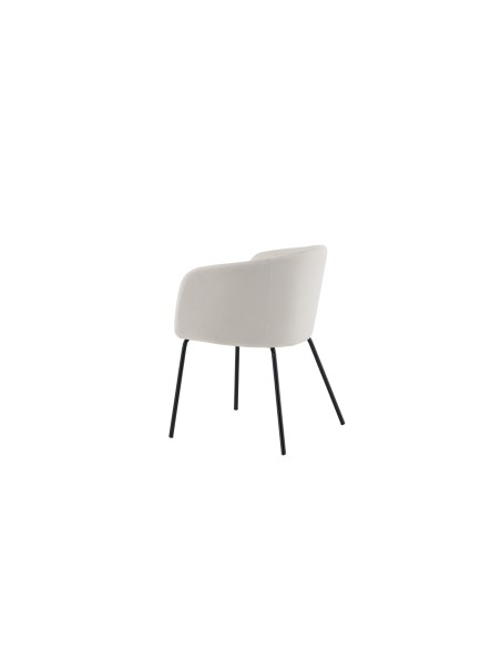 Matstol Berit, Beige/Svart