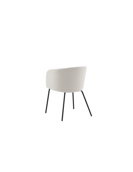 Matstol Berit, Beige/Svart