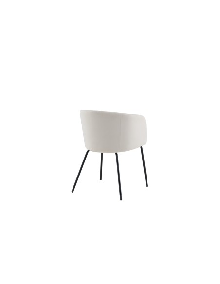 Matstol Berit, Beige/Svart