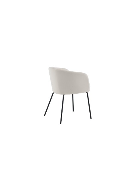 Matstol Berit, Beige/Svart
