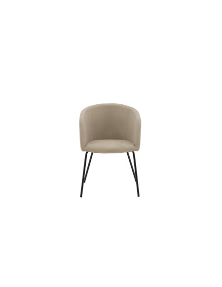 Matstol Berit, Beige/Svart