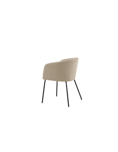 Matstol Berit, Beige/Svart