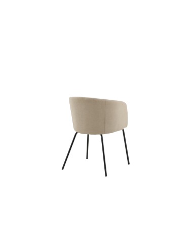 Matstol Berit, Beige/Svart