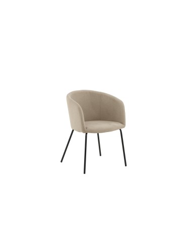 Matstol Berit, Beige/Svart