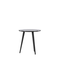 Runt sidobord Askim, Ø48 cm, Svart 2