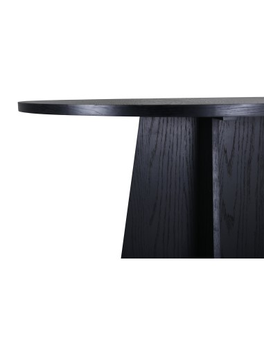 Runt matbord Bootcut, Ø110 cm, Svart
