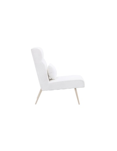 Fåtölj Bloom, 70 × 89 cm, Vit