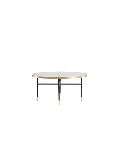 Runt soffbord Bubbles, Ø98 cm, Gold