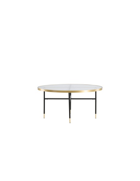 Runt soffbord Bubbles, Ø98 cm, Gold