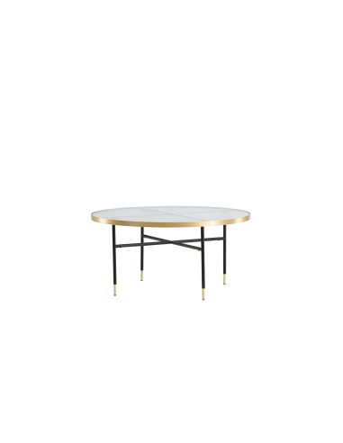 Runt soffbord Bubbles, Ø98 cm, Gold