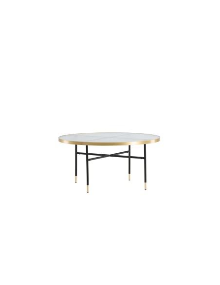 Runt soffbord Bubbles, Ø98 cm, Gold