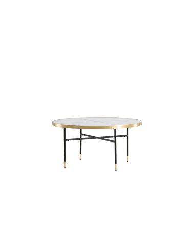 Runt soffbord Bubbles, Ø98 cm, Gold