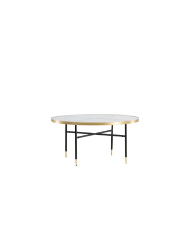 Runt soffbord Bubbles, Ø98 cm, Gold