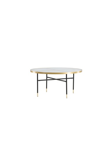 Runt soffbord Bubbles, Ø98 cm, Gold