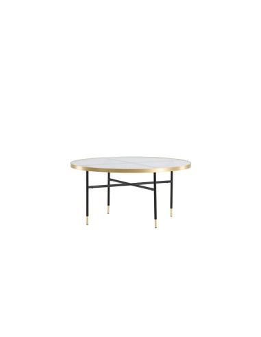Runt soffbord Bubbles, Ø98 cm, Gold
