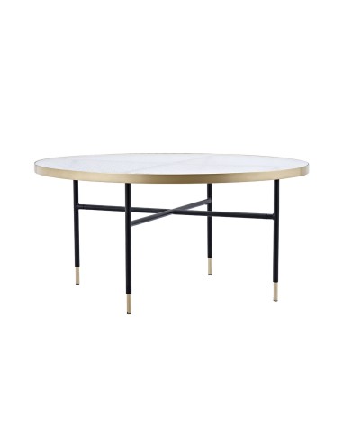 Runt soffbord Bubbles, Ø98 cm, Gold