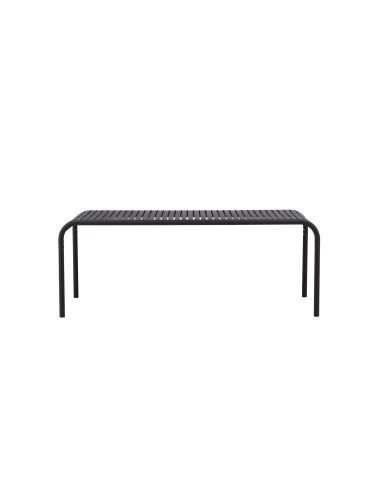 Matbord Borneo, 200 × 100 cm, Svart