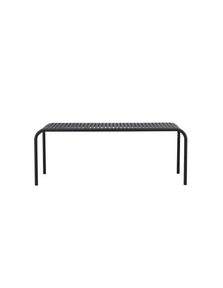 Matbord Borneo, 200 × 100 cm, Svart