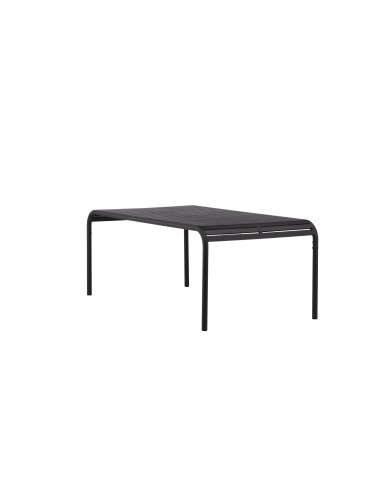 Matbord Borneo, 200 × 100 cm, Svart