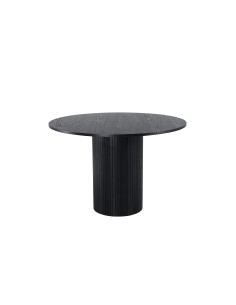 Runt matbord Bianca, Ø110 cm, Svart 2