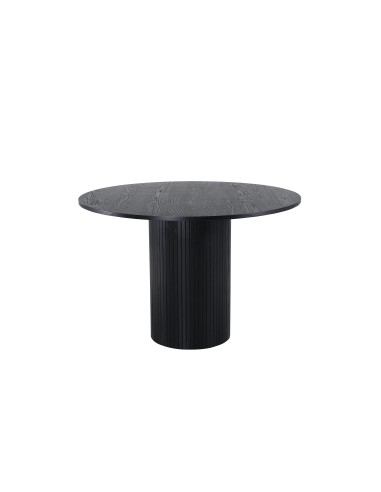 Runt matbord Bianca, Ø110 cm, Svart