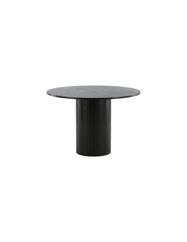 Runt matbord Bianca, Ø110 cm, Svart
