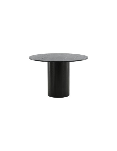 Runt matbord Bianca, Ø110 cm, Svart