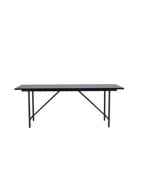 Matbord Astrid, 200 × 90 cm, Svart