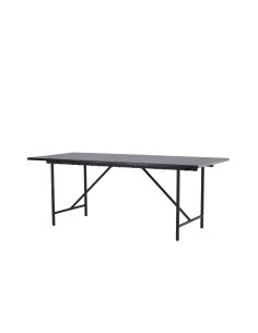 Matbord Astrid, 200 × 90 cm, Svart 2