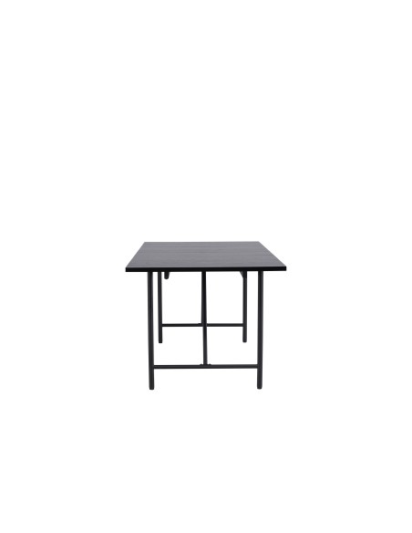 Matbord Astrid, 200 × 90 cm, Svart