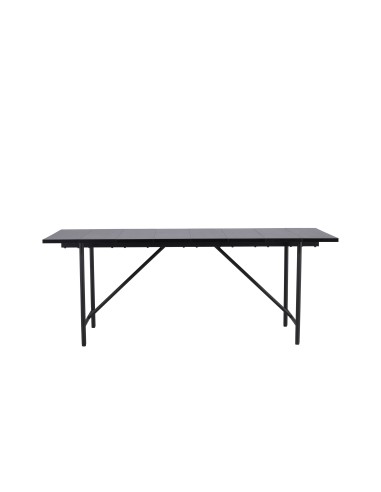Matbord Astrid, 200 × 90 cm, Svart