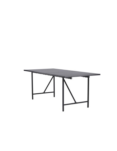 Matbord Astrid, 200 × 90 cm, Svart