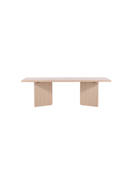 Matbord Bassholmen, 240 × 100 cm, Vitlaserad