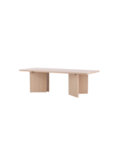 Matbord Bassholmen, 240 × 100 cm, Vitlaserad