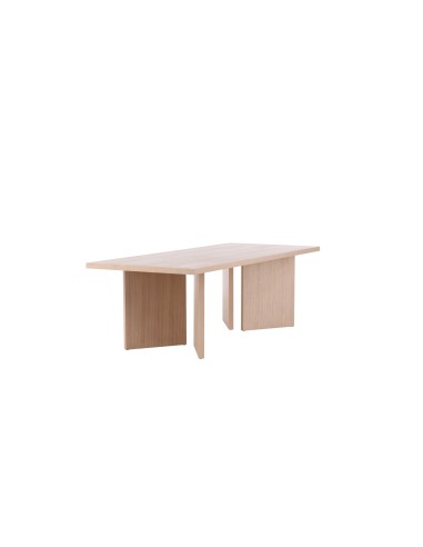 Matbord Bassholmen, 240 × 100 cm, Vitlaserad