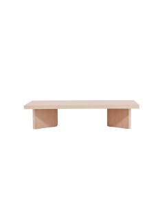 Soffbord Bassholmen, 140 × 80 cm, Vitlaserad
