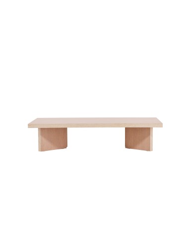Soffbord Bassholmen, 140 × 80 cm, Vitlaserad