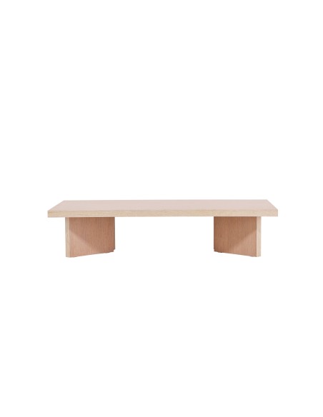 Soffbord Bassholmen, 140 × 80 cm, Vitlaserad