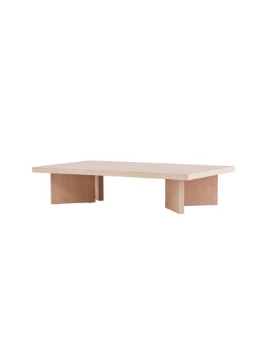 Soffbord Bassholmen, 140 × 80 cm, Vitlaserad