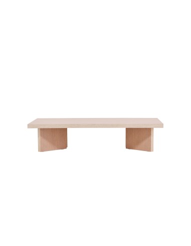 Soffbord Bassholmen, 140 × 80 cm, Vitlaserad