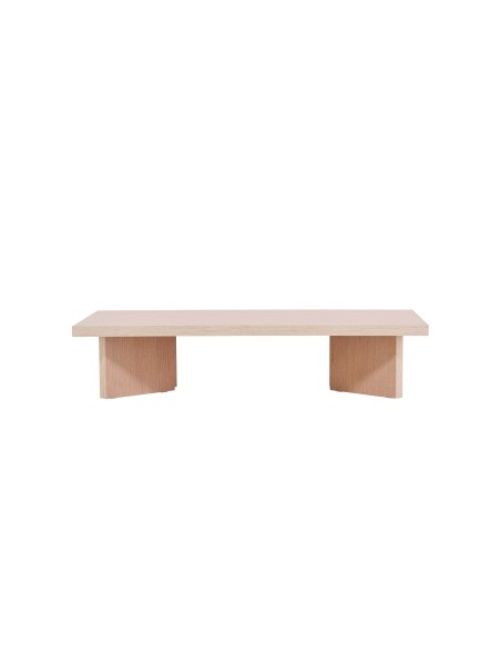 Soffbord Bassholmen, 140 × 80 cm, Vitlaserad