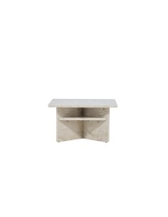 Soffbord Ålesund Sidobord, 75 × 75 cm, Beige