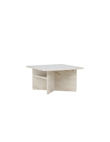 Soffbord Ålesund Sidobord, 75 × 75 cm, Beige