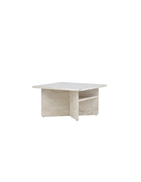 Soffbord Ålesund Sidobord, 75 × 75 cm, Beige