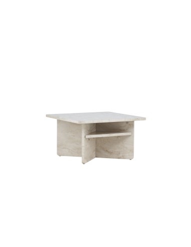 Soffbord Ålesund Sidobord, 75 × 75 cm, Beige