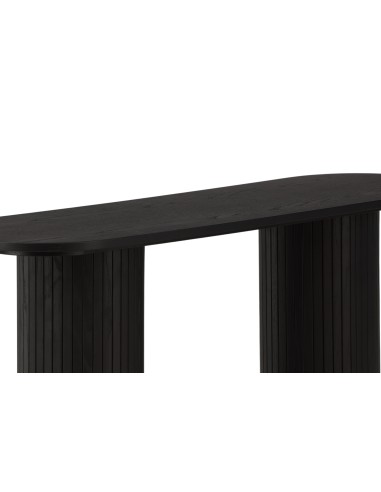 Sidobord Bianca Console Table Bord, 130 × 40 cm, Svart